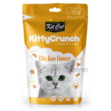 Kit Cat Kitty Crunch Chicken Flavour 60g (4 Packs)
